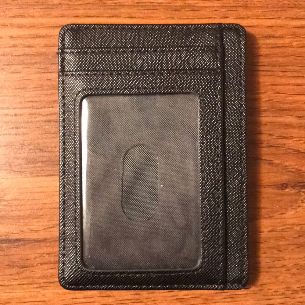 Slim Leather Wallet - Picture 2 of 2
